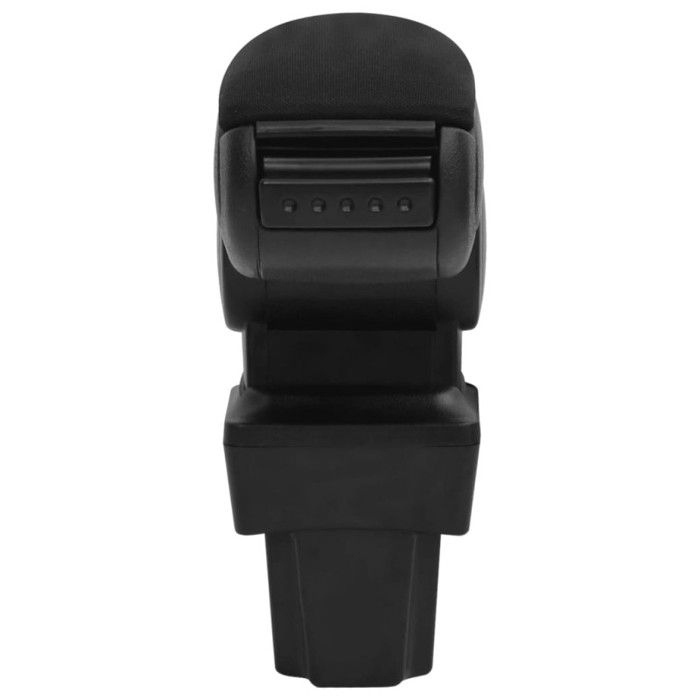 VidaXL Accoudoir de voiture noir 11,5x32x(30-50) cm ABS 154668