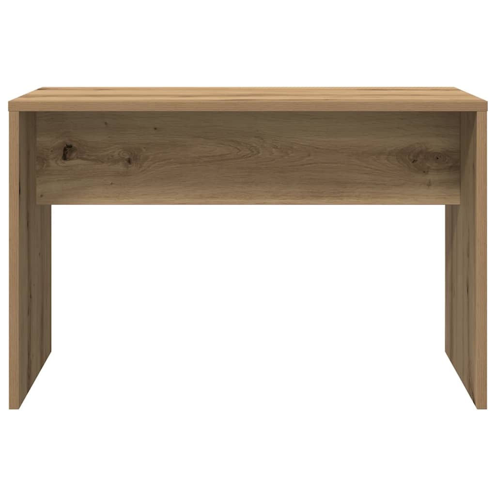 Vanity Table Set with LED Lights Artisan Oak Engineered Wood