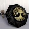 1pc Tree of Life Automatic Umbrella - 8-Rib Foldable Design, Outdoor Adventures, and Family Celebrations yy250829004