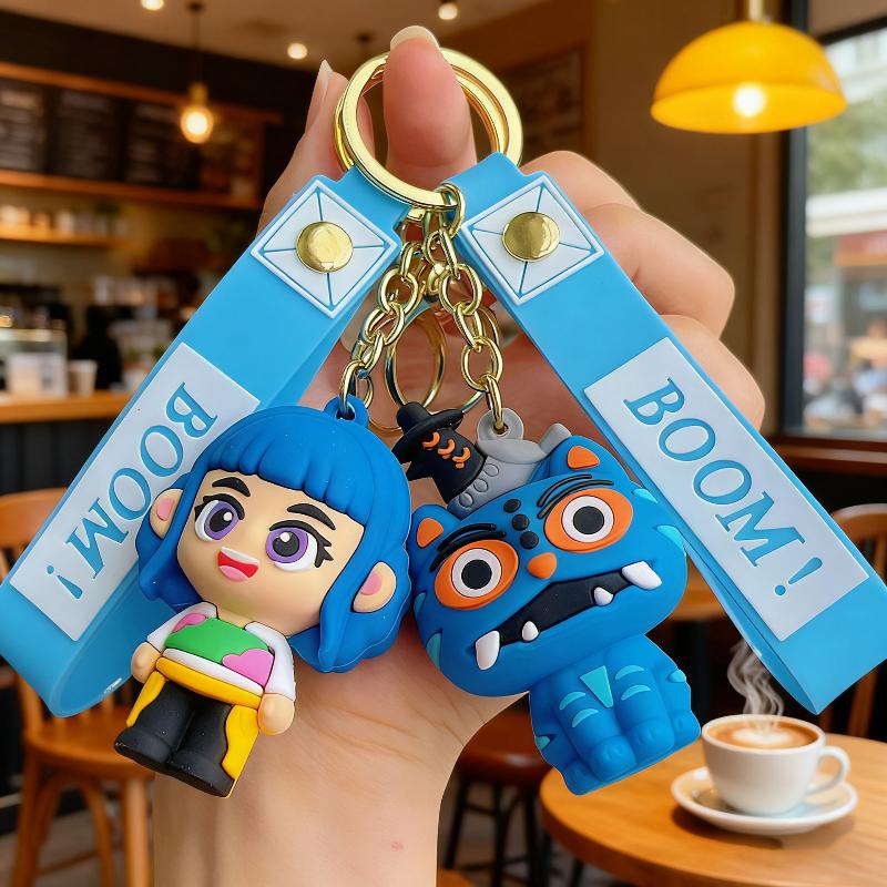 Kpop Devil Hunter Periferyjny Widget Rumi Mira Zoe Pvc Brelok Dekoracja Plecaka Widget Akcesoria Zabawki