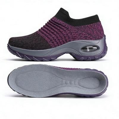 Spring Autumn Fashion Sneakers Women Height Increasing Shoes 5cm Casual Woman Shoes Breathable Mesh Soft Comfortable