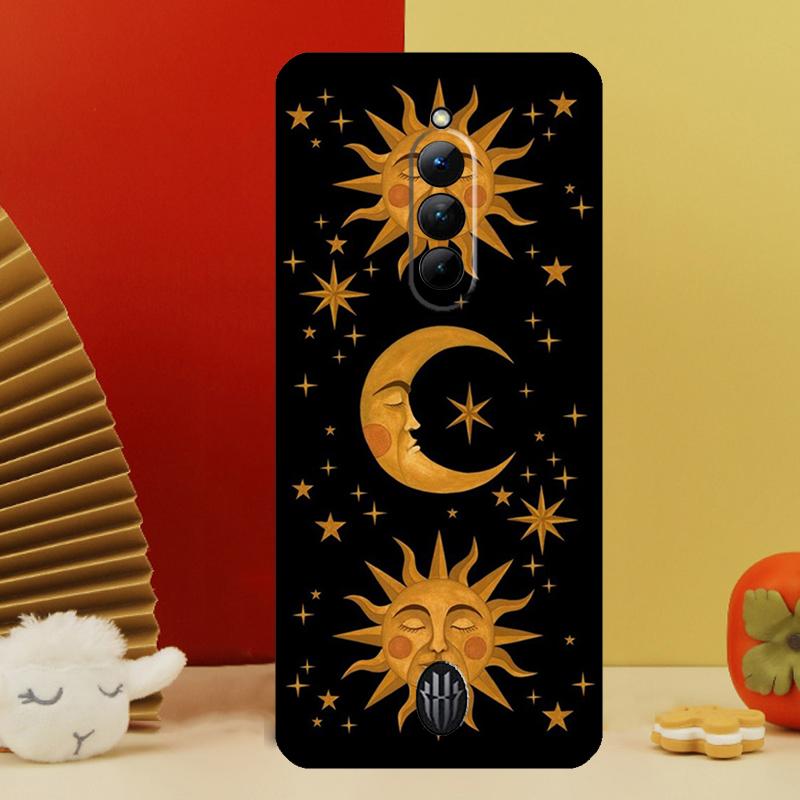 Sonne Mond Hülle Für Nubia Red Magic 10 8 9 Pro Plus 6 7 6S 7S Pro 5G 6R RedMagic 9S 8S Pro Plus Cover