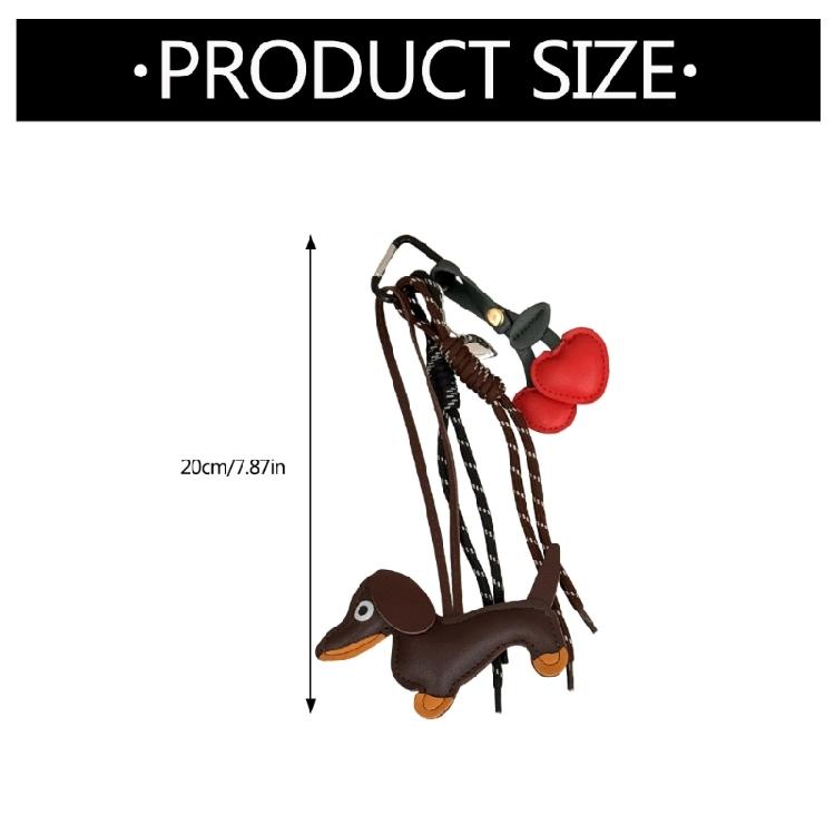 Fashionable Vintage Dachshund Key Holder Accessory Portable Blend of Functionality and Fashion Stylish Outfits