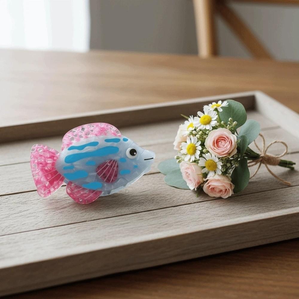 Contrast Color Conch Shark Clip Starfish Acetic Acid Hair Claw Fish Hair Claw  Ponytail Holder