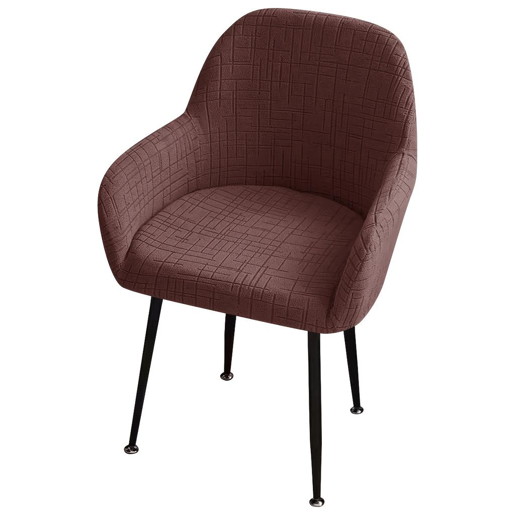 Elastic High Back Armchair Cover Adjustable Dining Chair Slipcover For Home Hotel Wedding Banquet Seat Protector