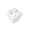 Non-Toxic Moc 10Pcs 3676 Inverted 45 2X2 Building Blocks Kit Double Convex Slope Plate Bricks Educational Diy Toy Children Birthday Gifts