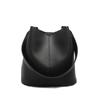 Commuter Versatile Solid Color Bag Women's New Retro Fashion Bucket Bag Niche High-end Casual Shoulder Bag