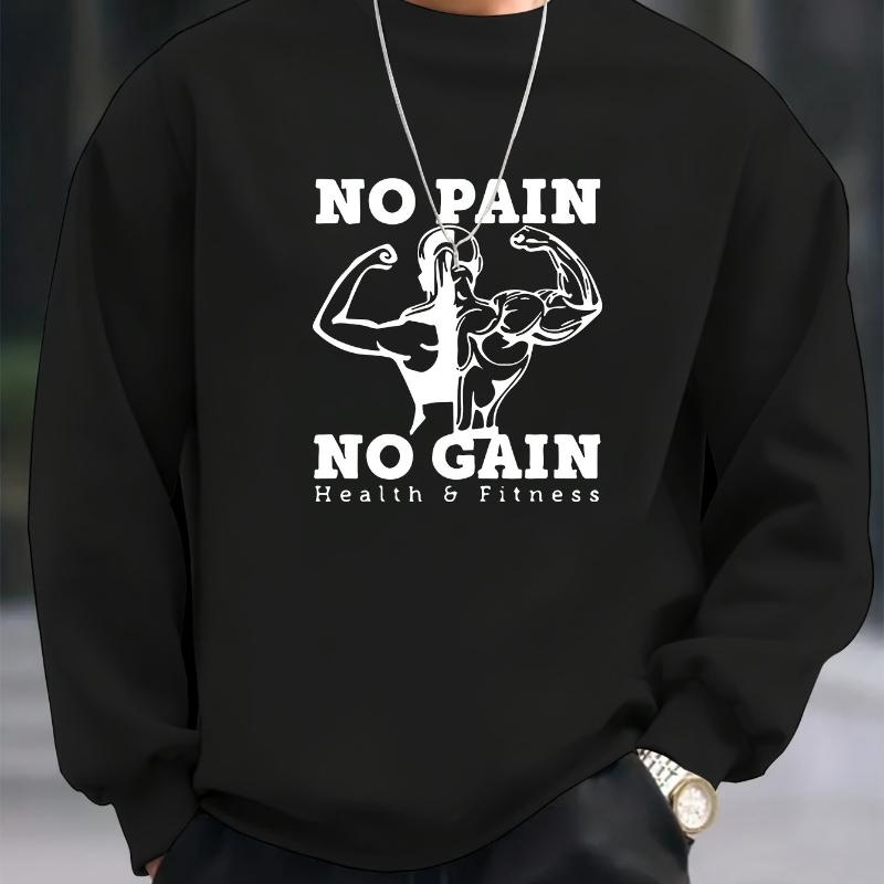 

Men s Crew Neck Sweatshirt, Eco-Friendly & Soft, Great for Weekend Hikes XXL чёрный