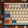 143-Keys Translucent PBT Rubber Tube Keycap Set with Side-Printed Five-Sided Dye-Sublimation for Mechanical Keyboards