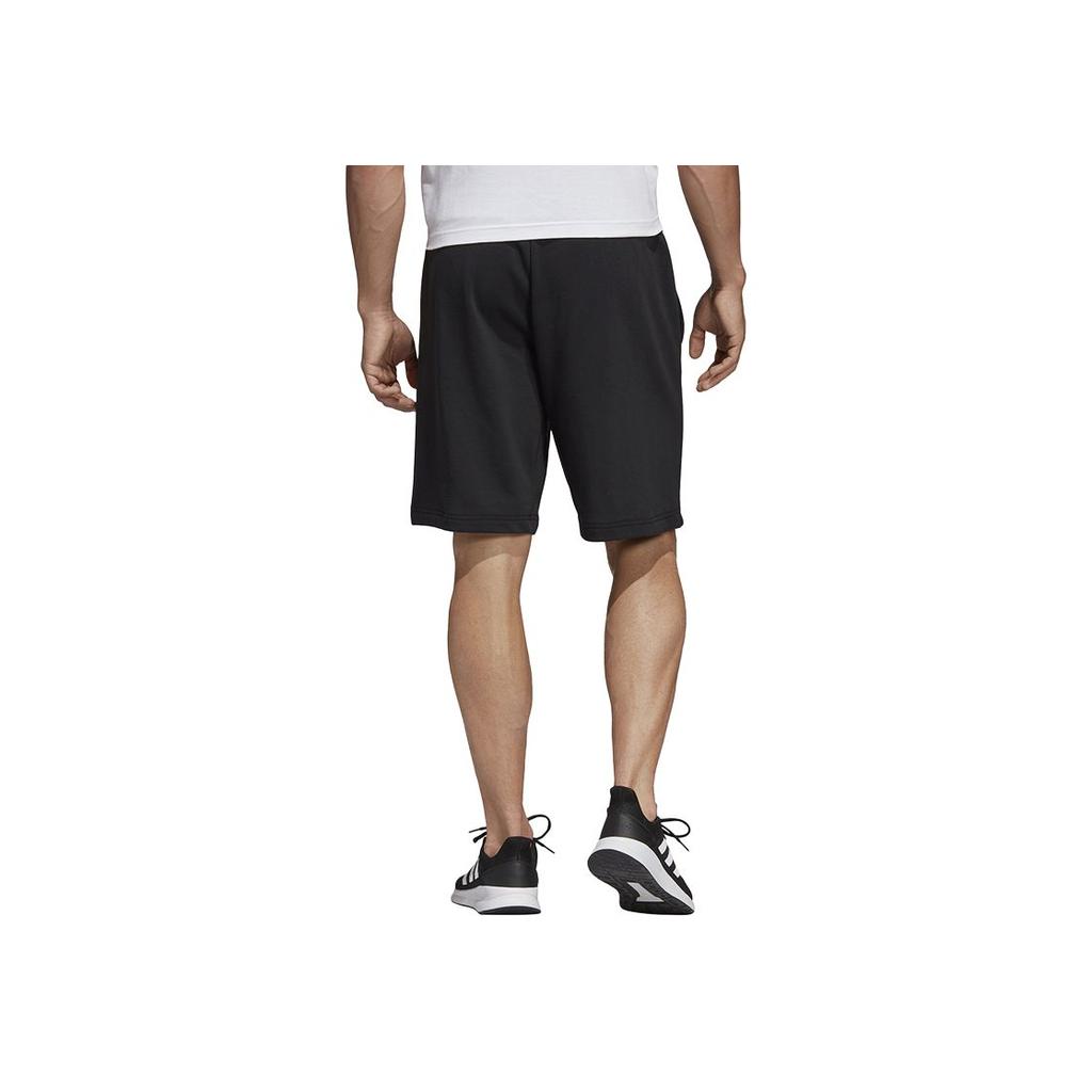 Adidas E PLN Short FT Lifestyle Series Lace-Up Comfortable Knitted Versatile Casual Shorts Men Shorts Black DU7835