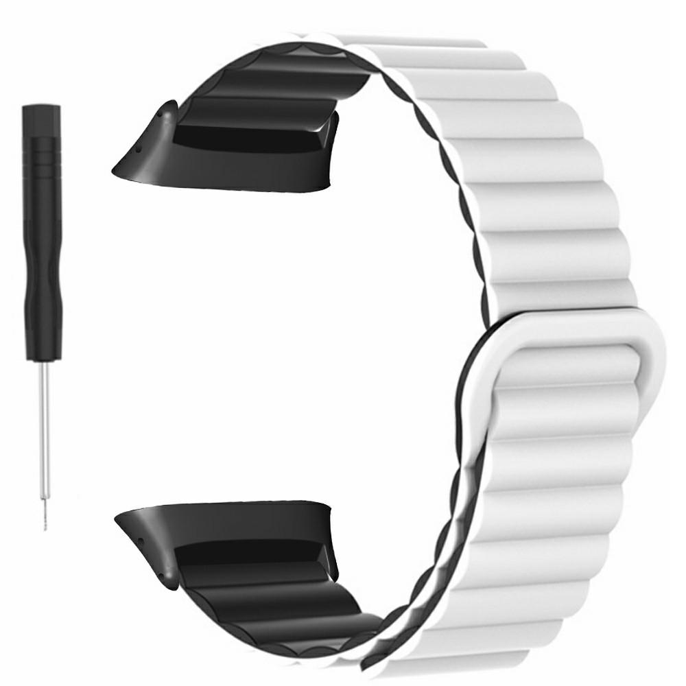 For Polar Vantage Silicone Watch Band Dual Color Magnetic Wrist Strap