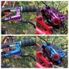 QIRUN Fahrradbremshebel Set, 800mm/1400mm, Hydraulisches Scheibenbremsenset für Vorder- und Hinterrad MTB Fahrräder