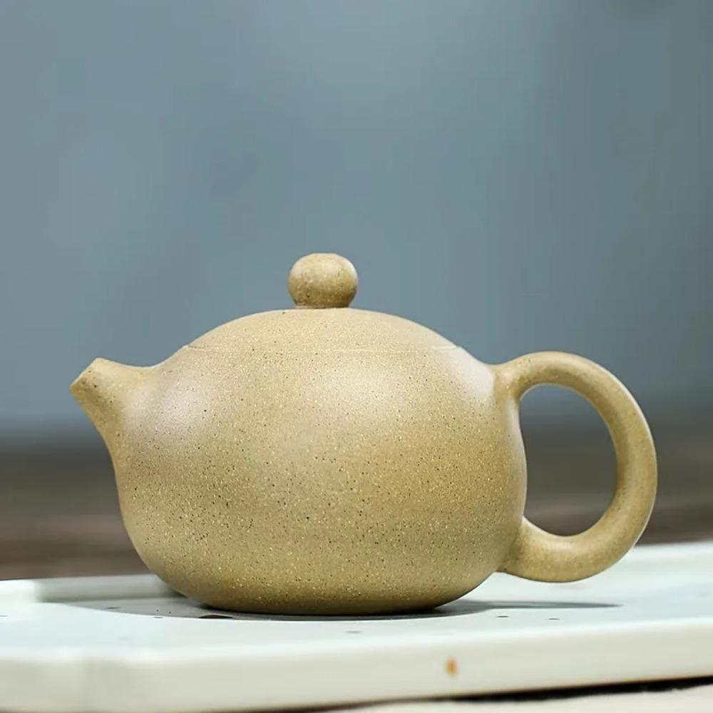100ml Yixing Boutique Purple Clay Teapot Ball Shaped Infuser Xishi Tea Pot Beauty Kettle Customized Zisha puer Tea Set Authentic