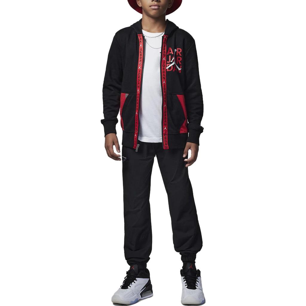 Jordan Kids T Shirts Hooded Moderate FB1649-010