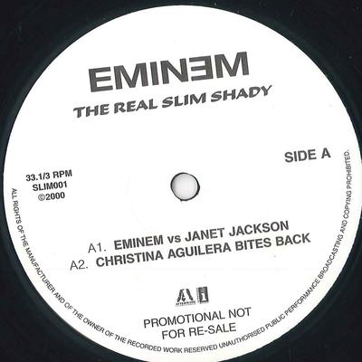 12inch Record EMINEM - Real Slim SHADY SLIM001 NOT ON LABEL 2000 US Rap & Hip-Hop/R&B Used