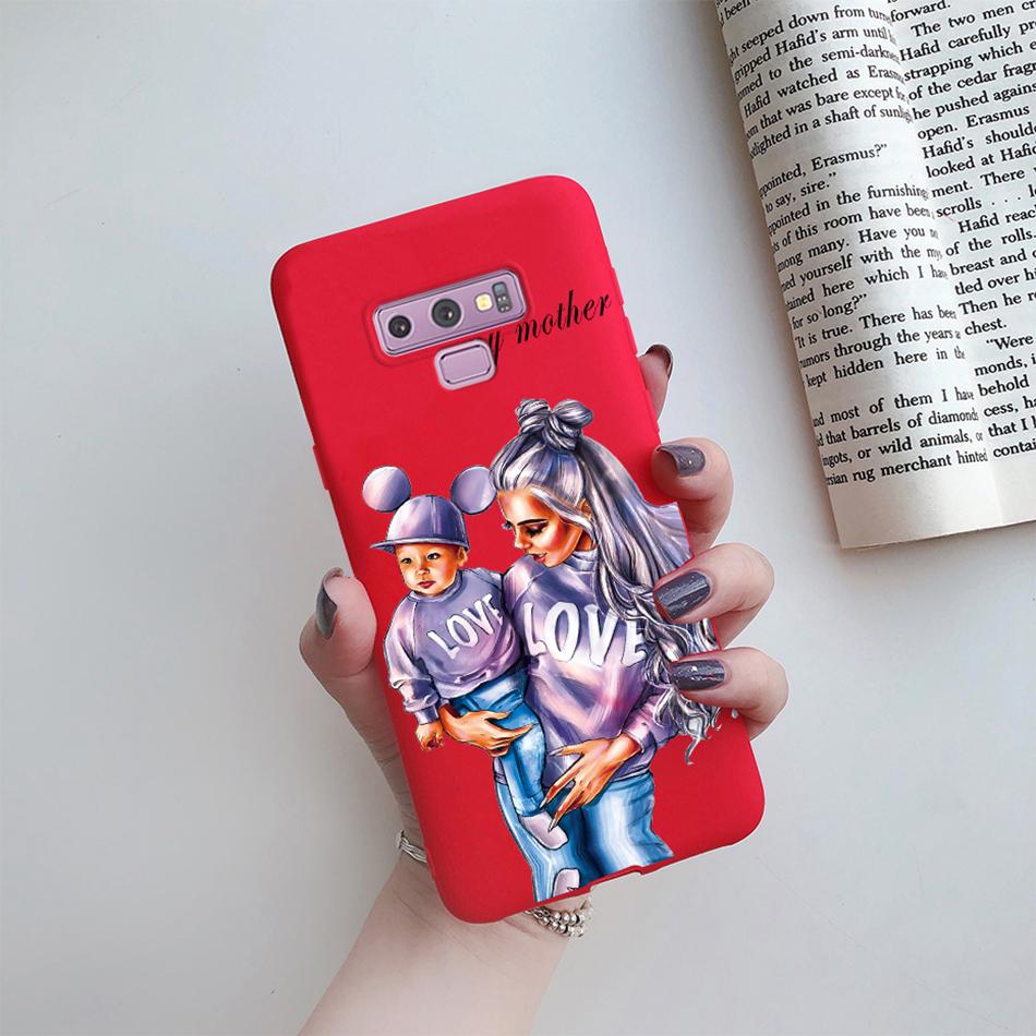 For Samsung Galaxy Note 9 Case Cover Cute Cat Cartoon silicon Back Cover TPU Funda For Samsung Galaxy Note 9 Note9 Phone Case