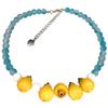 Bunte Perlen Früchte Choker Blaubeeren Perlen Schlüsselbein Kette Mode Perlen Frucht Halskette Damen