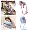 U-förmiges Nackenkissen mit Schwanenhals-Tablet-Handyhalter Schlafkissen mit flexiblem Handy-Lesehalter für Reise Büro