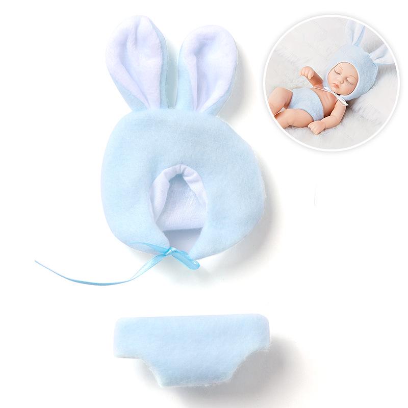 7-Inch Realistic Silicone Reborn Doll Clothes for Mini Dolls 18 cm Doll Clothes