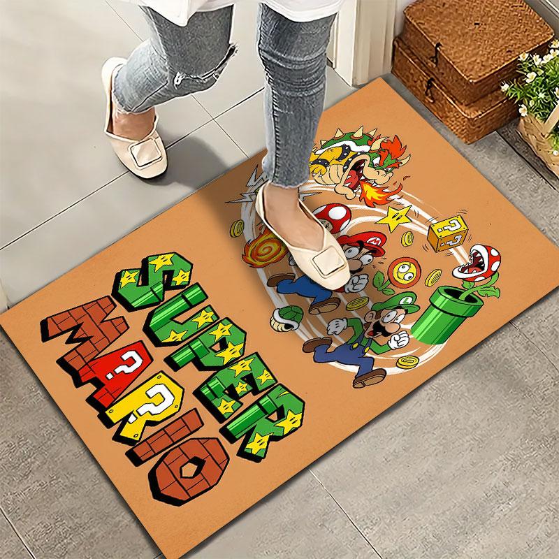 Super Mario Carpet Rug For Living Room Bedroom Home Sofa Decoration Kids Play Nonslip Floor Mat