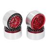 4pcs 1.9 Inch RC Beadlock Rims Aluminum Alloy Wheel Hubs for Axial SCX10 90046 AXI 03007 110 RC