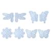 Food Grade Silicones Craft Mold With Butterfly Dragonflies Snowflake For Handmade Decorative Art Project And Gift Making