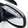 2Pcs Car Rear View Side Mirror Rain Board Sun Visor Eyebrow Guard For Honda Fit Mugen Insight Type S R VTEC DOHC Modulo Vezel Legend RR Si