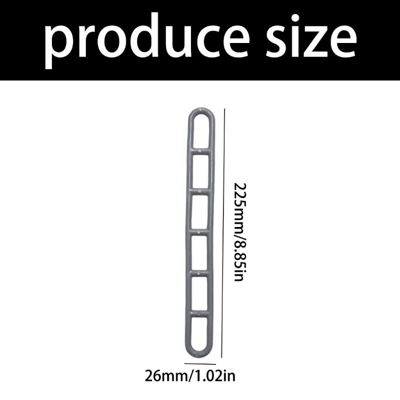 10Pcs Adjustable Tent Rope Tighteners Windproof Antislip Rope Buckles Adjuster Plastic Tie Down Strap Easy to Install