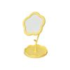 Desktop Portable Flower Mirror: Creative High-Value Makeup Mirror for Dorm, Bedroom, or Dressing Table