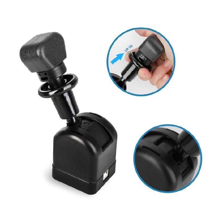 Realistic USB Hand Brake Controller Fit for G27 G29 G923 Racing Games Enhancing Realism Metal Construction PC Simulation
