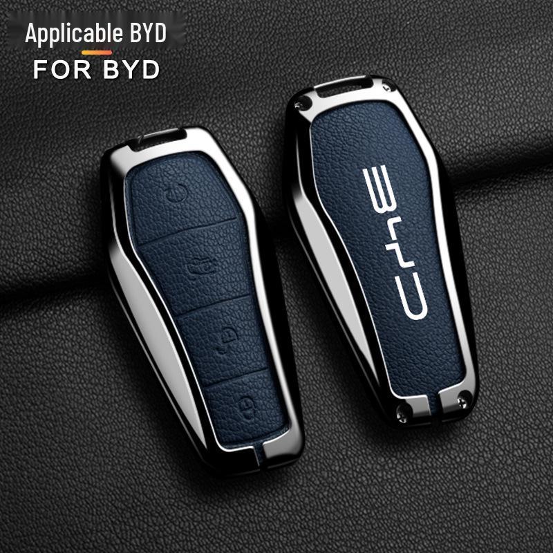BYD Car Key Case for Dolphin, Song PLUS, Qin dmi, Han EV, Yuan Pro, Tang, Seal, Destroyer 05