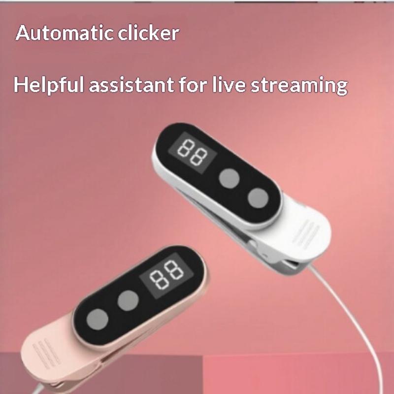 Screen Auto Clicker Low Power Consumption Auto Tap Device for Smartphone Live Stream Like Game Auto Click Reward Tasks