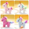 Adorables Porte-clés en Peluche Licorne Arc-en-ciel en Gros Pendentif Poupée Poney Pour Sacs à Dos de Filles