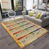 Muziek Basis Gitaar Akkoord Theorie Grafiek Piano Tapijt voor Woonkamer Slaapkamer Vloerkleden Keuken Antislip Vloermat Alfombra Verjaardagscadeau