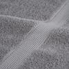 6 piece Premium Towel Set SOLUND Grey 600 g m²