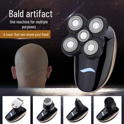 Multifunctional USB 5-Blade Face & Car Shaving Razor