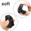 TOMALL 2Pcs Silicone Key Fob Cover 3 Buttons Compatible with Jeep Chrysler Dodge 2007-2018 Wrangler Flip Key Jacket Protector Holder Remote Rubber