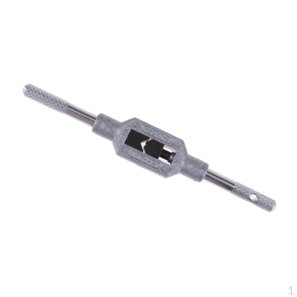 1/16-1/4'' M1-M8 Adjustable Tap Wrench Steel Body German Standard Hand Tool