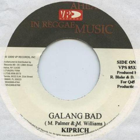 7inch Record KIPRICH / HAWKEYE - Galang Bad / Just Like We VPS8533 VP 1999 US Reggae, Ska & Dub