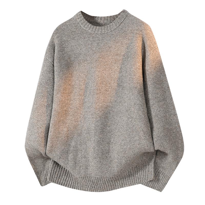 Autumn And Winter Sweaters For Men's Couples, Loose And Casual Men's Knitted Sweaters, Men's Long Sleeved Knitted Sweaters
