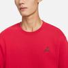 Jordan Logo Print Drop Shoulder Comfort Pullover Sweatshirt Men Sweatshirt Red DN7957-687