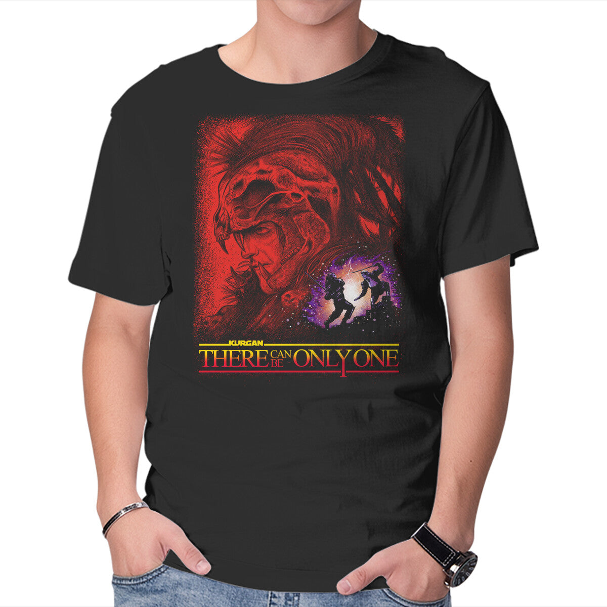 Unisex Crew Neck T-Shirt Revenge Of Kurgan Graphic Short Sleeve Casual Tee XXL