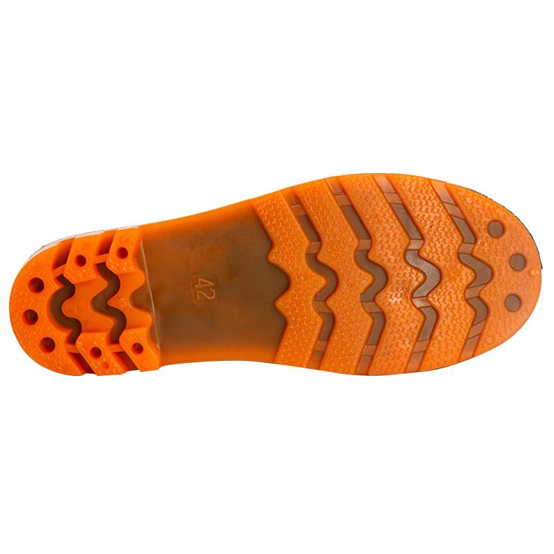 Tri-polar Men's PVC Non-slip Waterproof Rain Boots