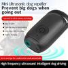 Ultraschall Hundebellen Kontrolltrainer USB Wiederaufladbar Lange Reichweite Tragbar mit LED-Licht Outdoor Anti-Bellen Abschreckungsgerät