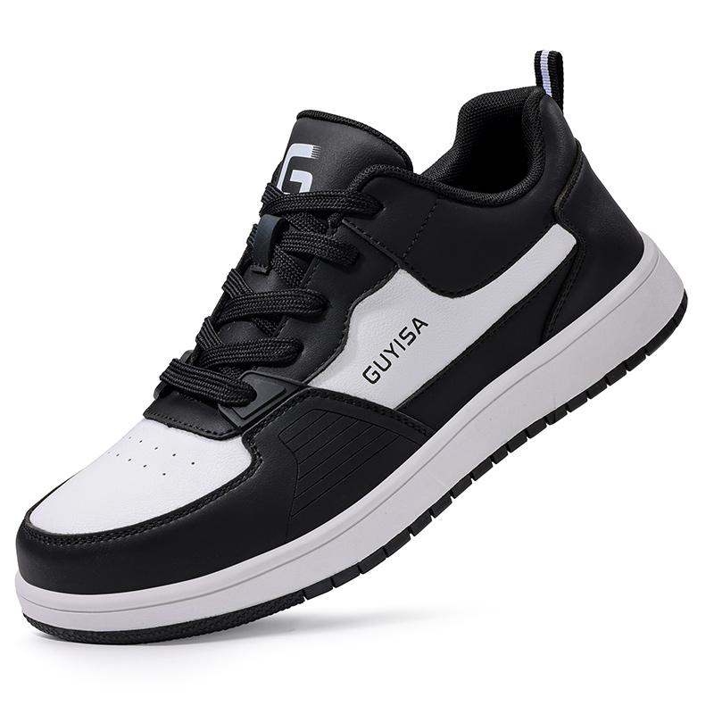 

Steel Toe Shoes for Men Women Leather Work Shoes Industrial Construction Warehouse safety shoes lightweight work sneakers 39 чёрный