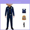 Zootopia Polizist Cosplay Kostüm Mit Krawatte Und Maske Für Kinder Und Erwachsene