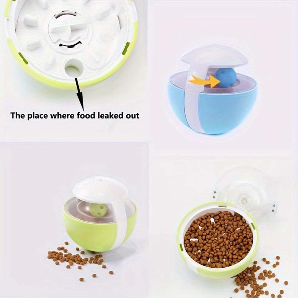 1PC Cat Tumbler Toy, Fun Leaky Ball Toy, Suitable for Cats and Dogs to Relax and Enjoy Themselves