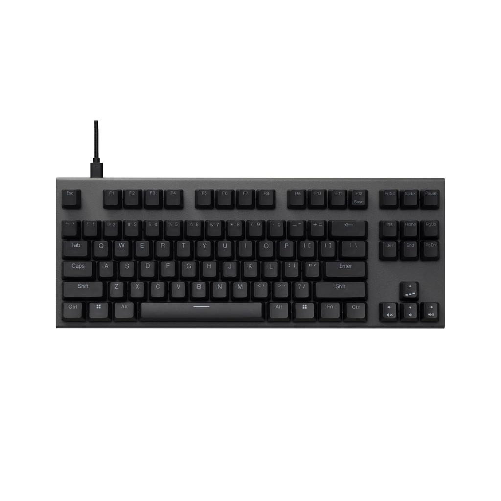 REALFORCE GX1Plus English Capacitive Rapid Fastest Made in No Kana X1PD11 Keyboard, 45g, Layout, Black/Dark Gray, Non-Contact Triggers, 8000Hz, 0.1mm