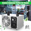 220V 24G/H Ozongenerator Desinfektionsmaschine O3 Luftfilter Reiniger Ventilator für Zuhause Auto Formaldehyd Zeitschaltuhr EU-Stecker
