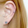 [1+1] Fashion Piercing Mini Bling 2 Types (Sold Individually)